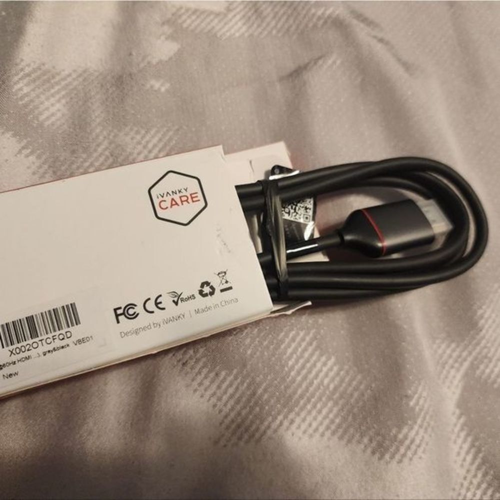 (2l HDMI - MacBook Pro Compatible Ivanky‎ 4k Hdmi Cable 6.6 Ft, HighSpeed 18gbps - Picture 2 of 5